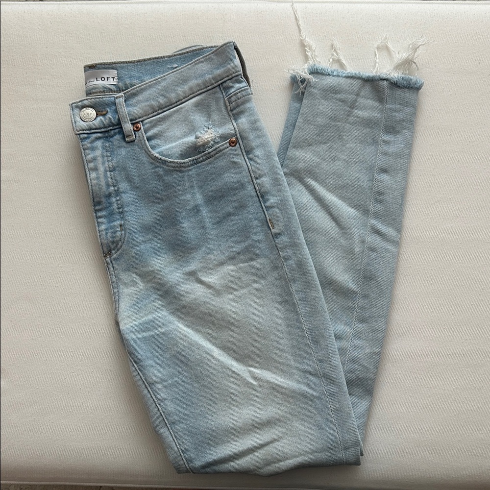LOFT Light Blue Denim Jeans